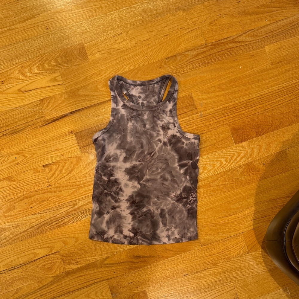 lululemon Tie-Dye Tank Top 4 mauve cream purple
